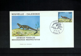 New Caledonia / Nouvelle Caledonie 1996 Fossils FDC - Fossils