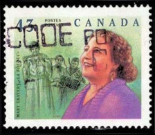 Canada (Scott No.1526 - Mary Travers (La Bolduc) (o) MF Fluorwescent Back - Oblitérés