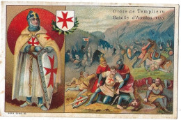 Chromos Ordre Des Templiers Bataille D'ascalon 1153 - Artis Historia