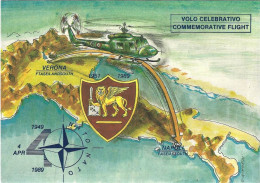 Volo Celebrativo Verona Napoli FTASE NATO GF - Helicópteros