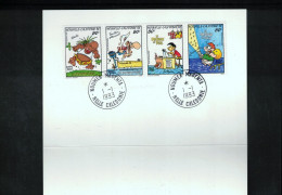 New Caledonia / Nouvelle Caledonie 1993 Comics Interesting Postcard - Covers & Documents