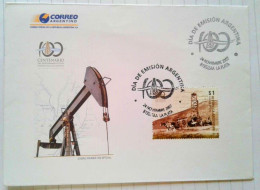 Argentina Centenario Descubrimiento Petróleo Y Gas - FDC