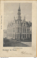 Op-681: Souvenir De Menin L'Hôtel Des Postes Van Hee- Van Daele , Menin: N°53-tab: E11 MENIN 1901 > Gand - Menen