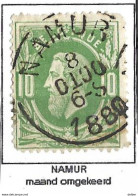 7E-857:N°30: E9: NAMUR : Met Maand Omgekeerd - 1869-1883 Léopold II