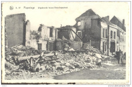 Op869:  Nels  A.37 Poperinge  Uitgebrande Huizen Boeschepestraat - Poperinge