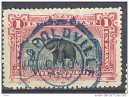 _1c945:  N° 26: T13½: Telegraafstempel: LEOPOLDVILLE - Used Stamps