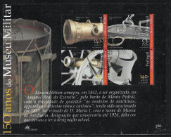 Portugal – 2001 Military Museum Used Souvenir Sheet - Usati