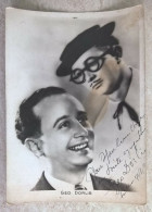 Autografo Su Foto Attore Geo Dorlis Firmata A San Remo Nel 1939 - Periodo Fascista - Actors & Comedians