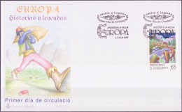 Andorre Espagnol - Andorra FDC1 1997 Y&T N°243 - Michel N°253 - 65p EUROPA - Lettres & Documents