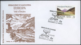 Europa CEPT 1999 Andorre Espagnol - Andorra FDC2 Y&T N°257 - Michel N°267 - 70p EUROPA - 1999