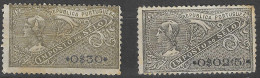  PORTUGAL; 1900s 2 Early Mint  Revenue Fine Mint Estampilha Fiscal E Imposto De Selo  - Ungebraucht