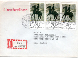 71802 - Bund - 1981 - 3@70Pfg Liebermann A Orts-R-Bf AACHEN - Impressionisme