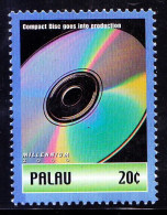 Palau 2000 MNH, Sony 1st Optical Digital Audio Disc Of Computer, Millennium - Informatique