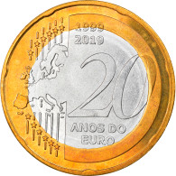 Monnaie, CABINDA, 20th Anniversary, 20 Macutas, 2019, SPL, Bi-Metallic - Angola