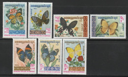 KAMPUCHEA - N°369/75 ** (1983) Papillons - Kampuchea