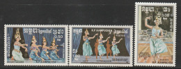 KAMPUCHEA - N°543/5 ** (1985) Danses - Kampuchea