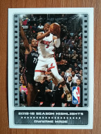 ST 1 - NBA SEASONS 2019-20, Sticker, Autocollant, PANINI, No.7, Dwyane Wade, Season Highlights 2018-19 - 2000-Now