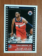 ST 3 - NBA SEASONS 2019-20, Sticker, Autocollant, PANINI, No.217 Troy Brown, Washington Wizards - 2000-Now