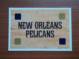 ST 5 - NBA SEASONS 2019-20, Sticker, Autocollant, PANINI, No.342 Team Name, New Orleans Pelicans - 2000-Now