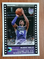 ST 5 - NBA SEASONS 2019-20, Sticker, Autocollant, PANINI, No.390 Buddy Hield, Sacramento Kings - 2000-Aujourd'hui