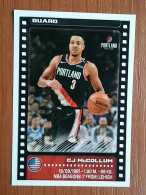 ST 5 - NBA SEASONS 2019-20, Sticker, Autocollant, PANINI, No.375 CJ McCollum, Portland Trailblazers - 2000-Now