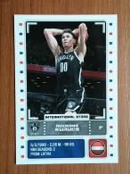 ST 7 - NBA SEASONS 2019-20, Sticker, Autocollant, PANINI, No. 435 Rodion Kurucs International Stars - Libri