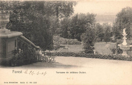 BELGIQUE - Bruxelles - Forest - Terrasse Du Château Duden - Carte Postale Ancienne - Forest - Vorst
