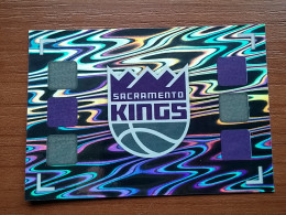 ST 7 - NBA SEASONS 2019-20, Sticker, Autocollant, PANINI, No. 395 Team Logo Sacramento Kings - Libri