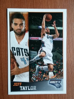 ST 9 - NBA SEASONS 2013-14, Sticker, Autocollant, PANINI, No. 120 Jeff Taylor Charlotte Bobcats - Libri