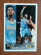 ST 9 - NBA SEASONS 2013-14, Sticker, Autocollant, PANINI, No. 208 Wilson Chandler Denver Nuggets - Libros