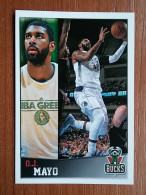 ST 9 - NBA SEASONS 2013-14, Sticker, Autocollant, PANINI, No. 102 O.J. Mayo Milwaukee Bucks - Books