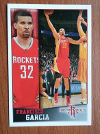 ST 9 - NBA SEASONS 2013-14, Sticker, Autocollant, PANINI, No. 170 Francisco Garcia Houston Rockets - Libros