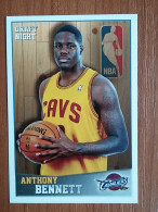 ST 9 - NBA SEASONS 2013-14, Sticker, Autocollant, PANINI, No. 336 Anthony Bennet Cleveland Cavaliers - Bücher