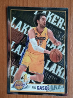 ST 9 - NBA SEASONS 2013-14, Sticker, Autocollant, PANINI, No. 284 Pau Gasol Los Angeles Lakers - Books