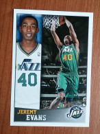 ST 11 - NBA SEASONS 2013-14, Sticker, Autocollant, PANINI, No 248 Jeremy Evans Utah Jazz - Libros