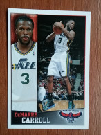 ST 12 - NBA SEASONS 2013-14, Sticker, Autocollant, PANINI, No 108 DeMarre Carroll Atlanta Hawks - Libri