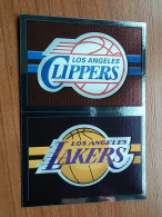 ST 12 - NBA SEASONS 2013-14, Sticker, Autocollant, PANINI, No A27, Logo, Los Angeles Clippers, Lakers - Books