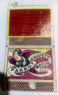 Egypt, 4 Vintage Match Boxes, The Lion, The Car, The Parrot And The Super Match. - Zündholzschachteletiketten