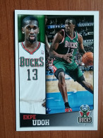 ST 13 - NBA SEASONS 2013-14, Sticker, Autocollant, PANINI, No 96 Ekpe Udoh Milwaukee Bucks - Livres