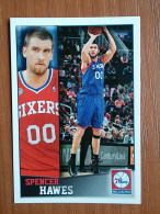 ST 13 - NBA SEASONS 2013-14, Sticker, Autocollant, PANINI, No 38 Spencer Hawes Philadelphia 76ers - Books