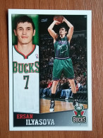 ST 13 - NBA SEASONS 2013-14, Sticker, Autocollant, PANINI, No 100 Ersan Ilyasova Milwaukee Bucks - Libros