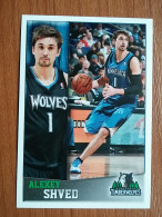 ST 13 - NBA SEASONS 2013-14, Sticker, Autocollant, PANINI, No 223 Alexey Shved Minnesota Timberwolves - Libros