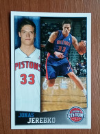 ST 13 - NBA SEASONS 2013-14, Sticker, Autocollant, PANINI, No 78 Jonas Jerebko Detroit Pistons - Libros