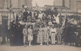 TRES BELLE CARTE PHOTO CARNAVAL / AVENIR DE LA FRANCE / 30 MARS 1924 - Carnaval