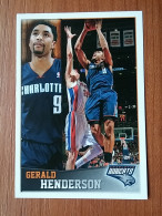 ST 14 - NBA SEASONS 2013-14, Sticker, Autocollant, PANINI, No 121 Gerald Henderson Charlotte Bobcats - Libri