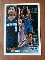 ST 14 - NBA SEASONS 2013-14, Sticker, Autocollant, PANINI, No 121 Gerald Henderson Charlotte Bobcats - Libros