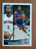 ST 14 - NBA SEASONS 2013-14, Sticker, Autocollant, PANINI, No 83 Rodney Stuckey Detroit Pistons - Libri