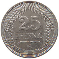 KAISERREICH 25 PFENNIG 1910 A  #a086 0933 - 25 Pfennig