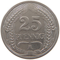 KAISERREICH 25 PFENNIG 1910 A  #a086 0925 - 25 Pfennig