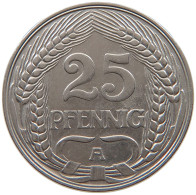 KAISERREICH 25 PFENNIG 1910 A  #a056 0113 - 25 Pfennig